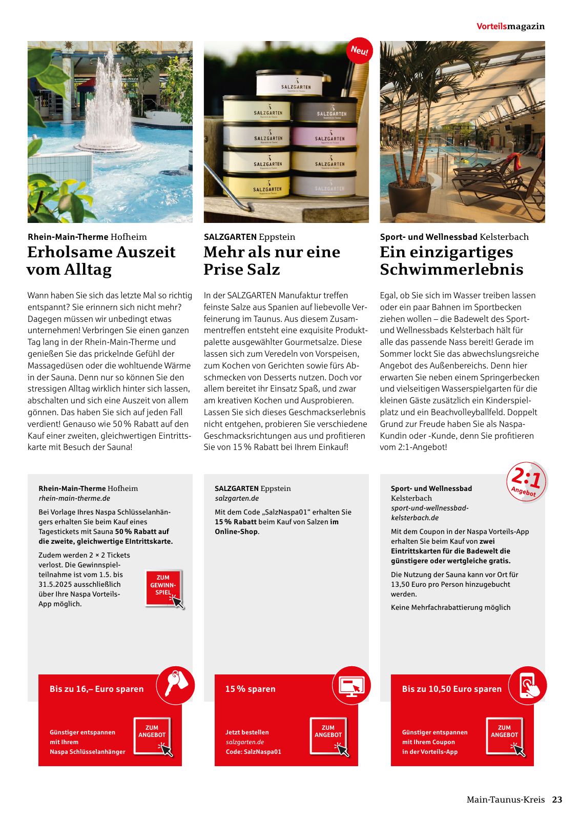Vorschau Naspa Vorteilsmagazin_10 Seite 23